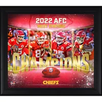 Kansas City Chiefs Framed 15 x 17 2022 AFC Champions Collage