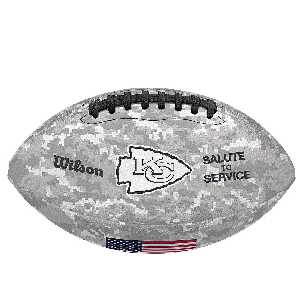 Kansas City Chiefs 2024 Salute to Service Wilson Pro Football