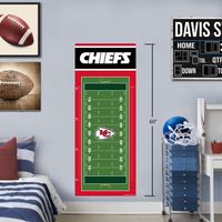 Kansas City Chiefs - 24'' x 60'' Field Repositionable Decal Growth Chart