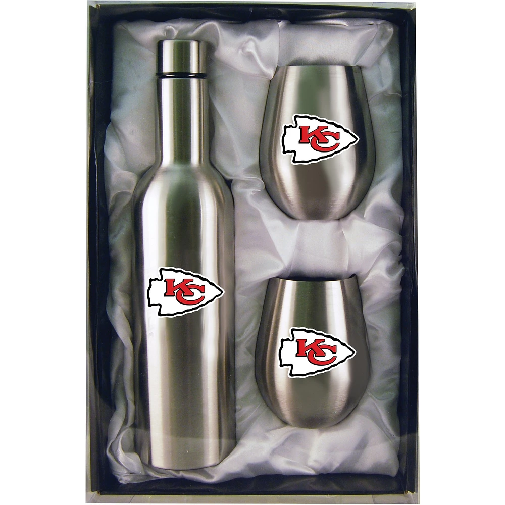 Kansas City Chiefs 28oz. Bottle & 12oz. Tumblers Set