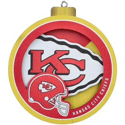 Kansas City Chiefs 3D Logo Series Ornament