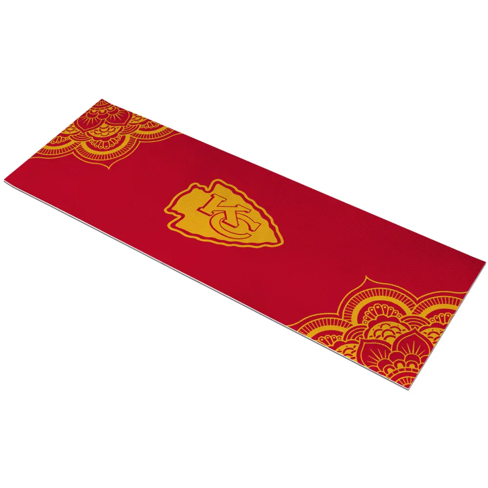 Kansas City Chiefs 72'' Color Design Yoga Mat