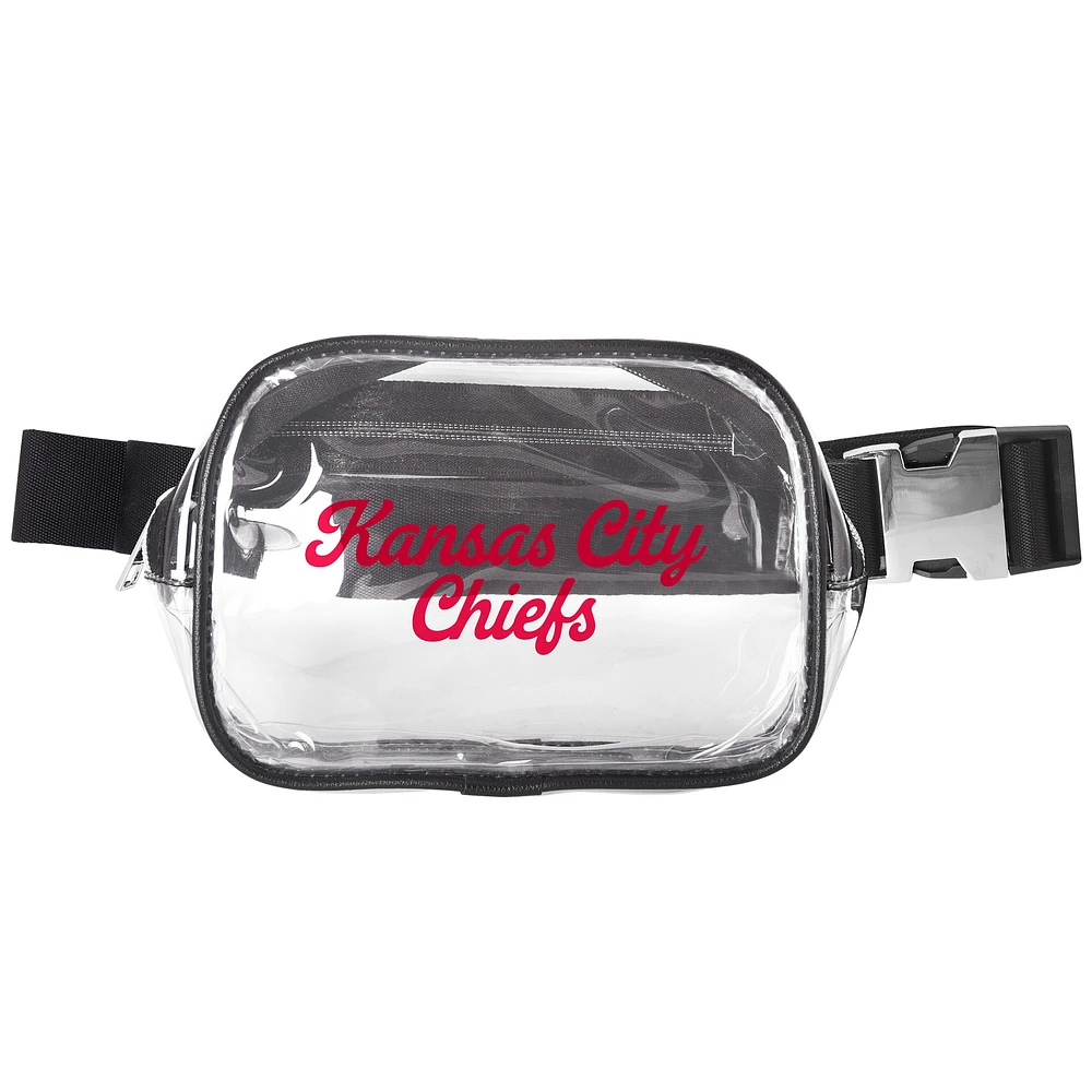 Kansas City Chiefs Clear Belt Bag
