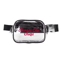 Kansas City Chiefs Clear Belt Bag