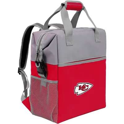 Kansas City Chiefs Colorblock Backpack Cooler