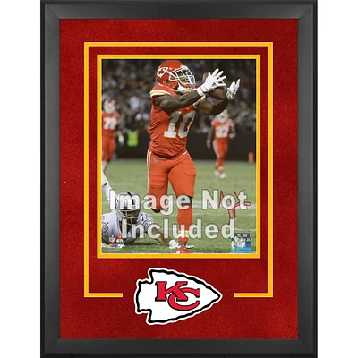 Cadre photo vertical Deluxe 16'' x 20'' des Kansas City Chiefs avec logo de l'équipe