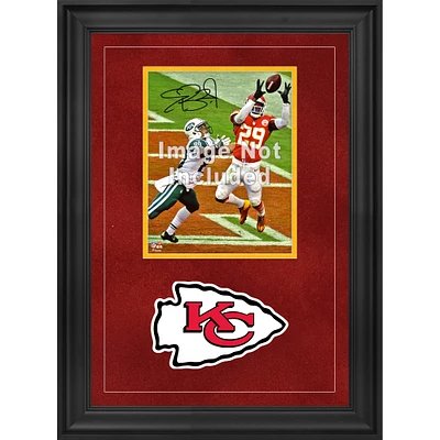 Cadre photo vertical de luxe 8'' x 10'' des Chiefs de Kansas City avec logo de l'équipe