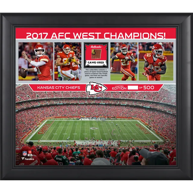 Clyde Edwards-Helaire Kansas City Chiefs Framed 15 x 17 Impact Player Collage with A Piece of Game-Used Football - Limited Edition 500