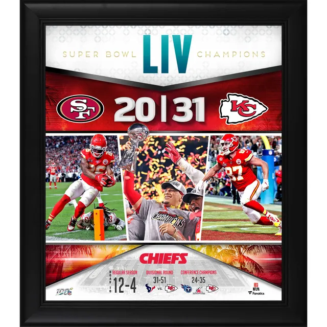 Travis Kelce Kansas City Chiefs Fanatics Authentic Framed