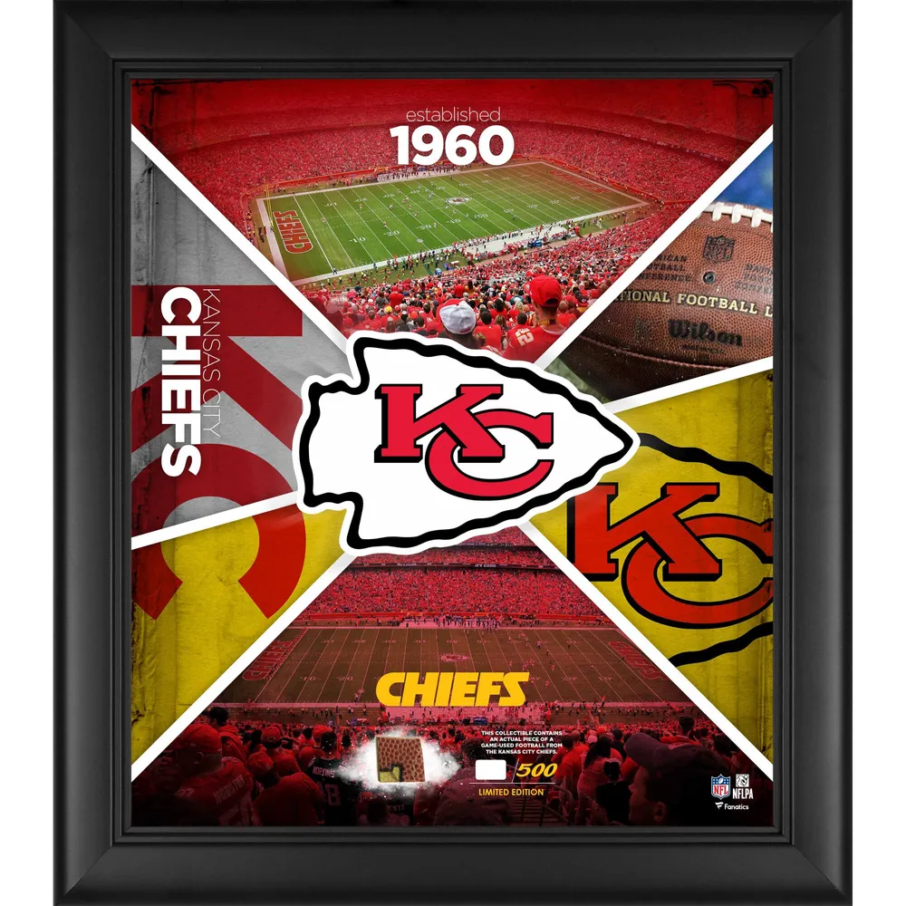 Clyde Edwards-Helaire Kansas City Chiefs Framed 15 x 17 Impact Player  Collage with a Piece of Game-Used Football - Limited Edition of 500