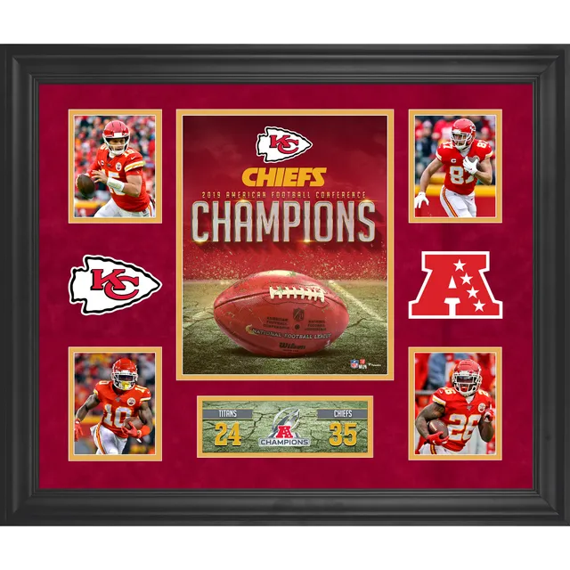 Kansas City Chiefs Fanatics Authentic Framed 15 x 17 2021 AFC West  Division Champions Collage