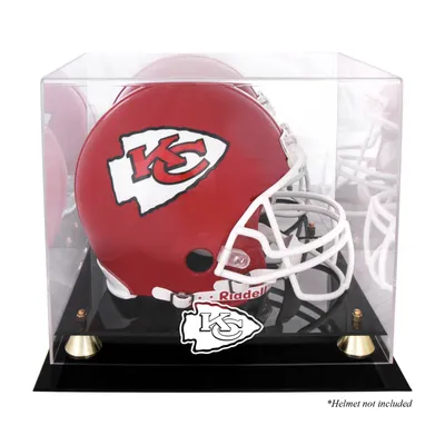 Kansas City Chiefs Fanatics Authentic Golden Classic Helmet Display Case with Mirror Back