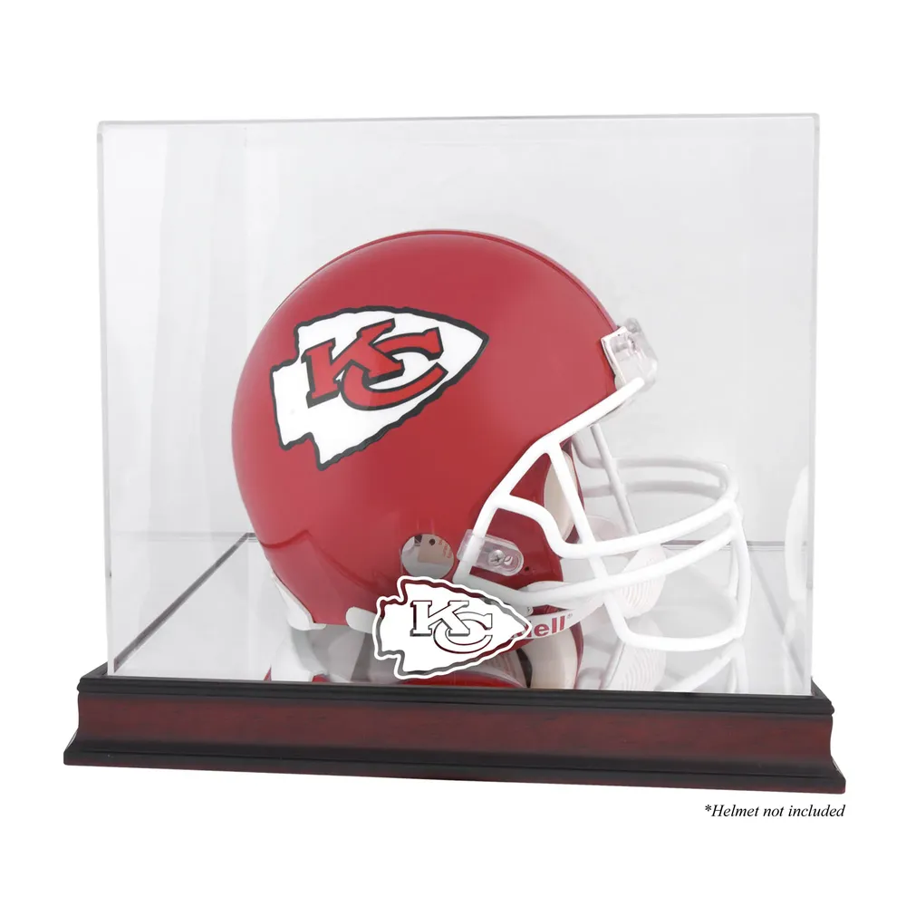 Lids Kansas City Chiefs Fanatics Authentic Mahogany Helmet Logo Display Case  with Mirror Back