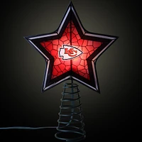 Kansas City Chiefs Mosaic Tree Topper