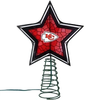 Kansas City Chiefs Mosaic Tree Topper