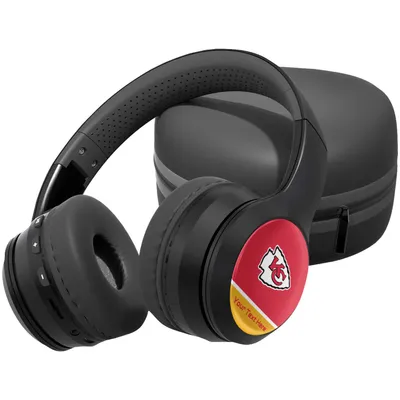 Kansas City Chiefs Personalized Wireless Bluetooth Headphones & Case