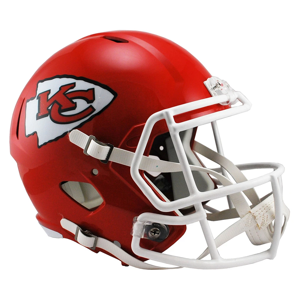 Kansas City Chiefs Revolution Speed ​​Display Réplique de casque de football pleine grandeur