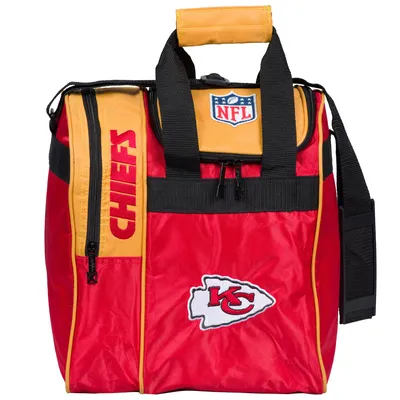 Kansas City Chiefs Single Bowling Ball Tote Bag with Shoe Compartment