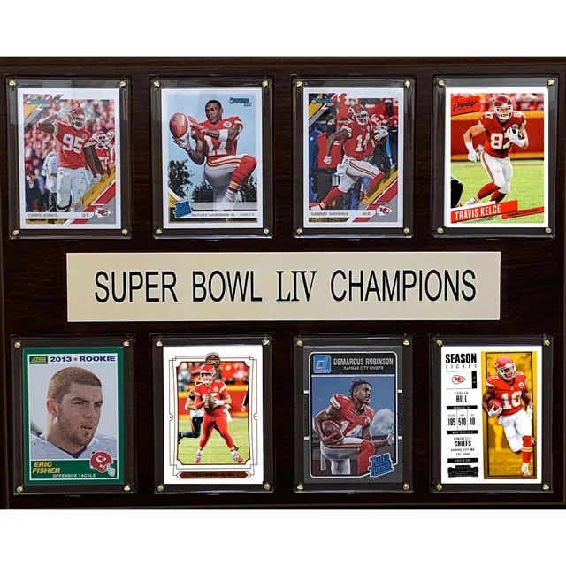 Lids Kansas City Chiefs Super Bowl LVII Champions 12 Steel Logo Sign