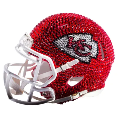 Kansas City Chiefs Swarovski Crystal Mini Football Helmet