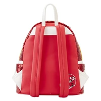 Loungefly Kansas City Chiefs Mini sac à dos à sequins