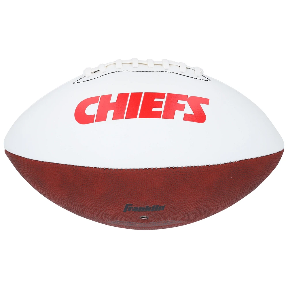 Marcus Allen Kansas City Chiefs Autographed Franklin White Panel Football 