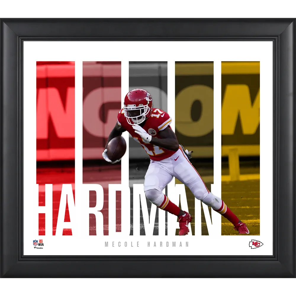 Lids Mecole Hardman Kansas City Chiefs Fanatics Authentic Framed