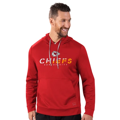 Sweat à capuche rouge MSX by Michael Strahan Performance pour homme des Kansas City Chiefs