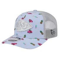 Men's New Era  Light Blue Kansas City Chiefs Adventure Surfboard 9SEVENTY Adjustable Hat