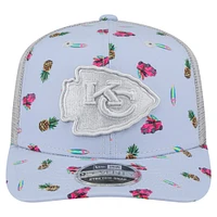 Men's New Era  Light Blue Kansas City Chiefs Adventure Surfboard 9SEVENTY Adjustable Hat