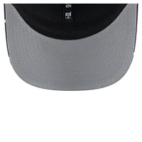 Men's New Era  Navy/Black Kansas City Chiefs Adventure Drinks Pattern 9SEVENTY Stretch-Snap Hat