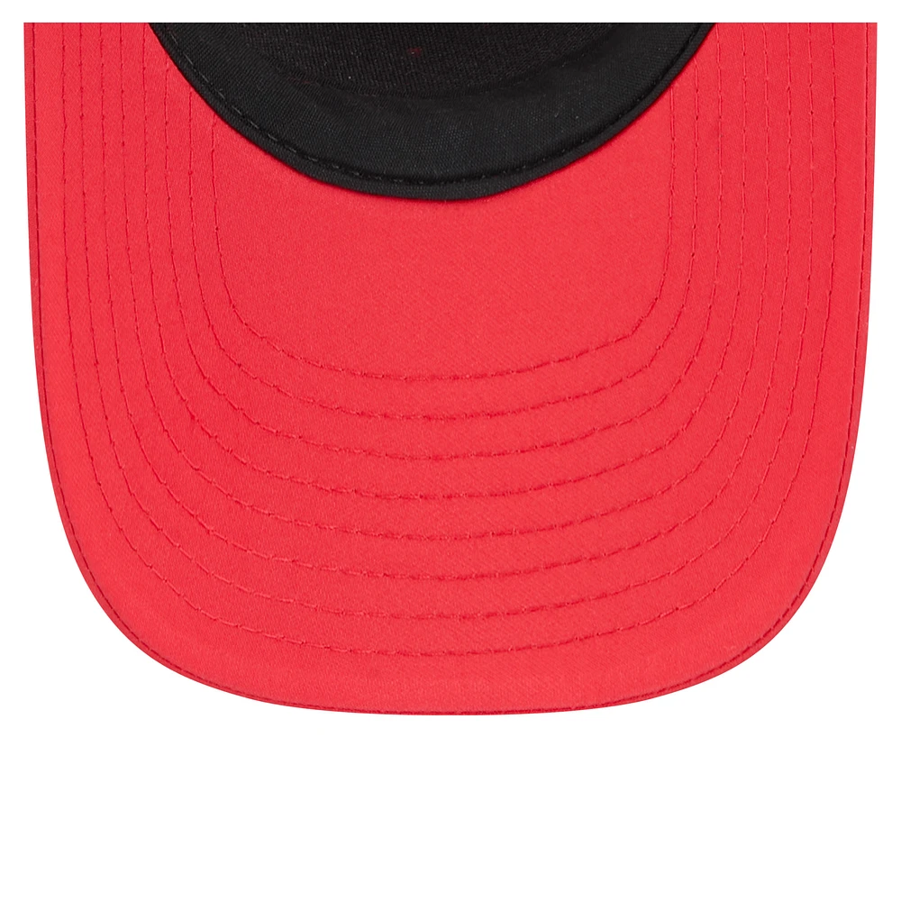 Casquette ajustable New Era rouge Kansas City Chiefs Active Minimalist M-Crown A-Frame 9FORTY pour homme