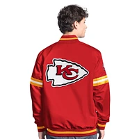 Veste universitaire à boutons-pression Scout des Chiefs de Kansas City pour homme, rouge Starter
