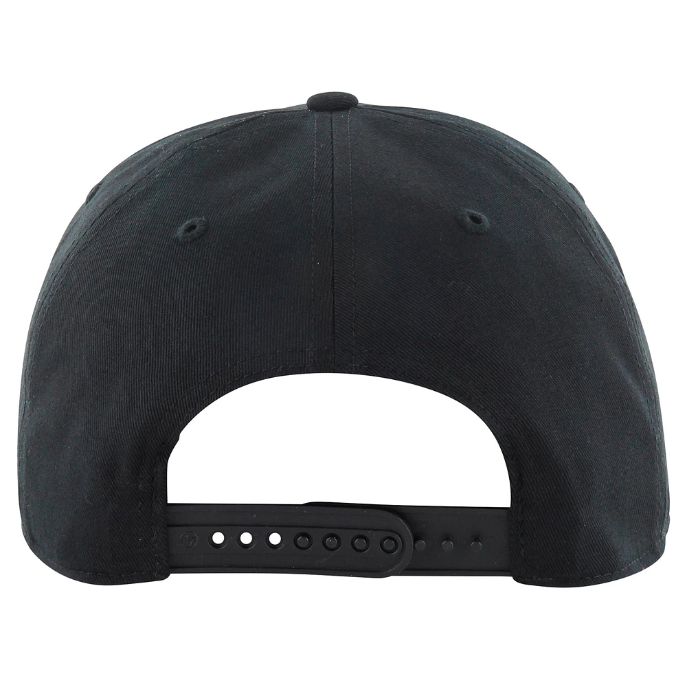 Men's '47 Black Kansas City Chiefs Hitch Adjustable Hat