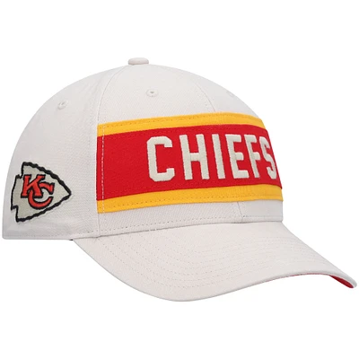 Men's '47 Cream Kansas City Chiefs Crossroad MVP Adjustable Hat