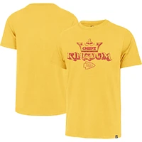 Men's '47 Gold Kansas City Chiefs Kingdom Regional Franklin T-Shirt