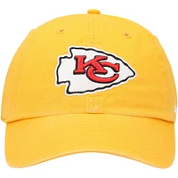 Casquette réglable de nettoyage secondaire Kansas City Chiefs '47 Gold pour homme