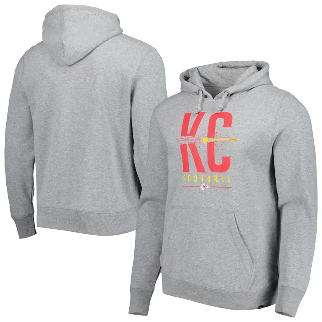 Lids Men's '47 Gray Kansas City Chiefs Regional Headline Pullover