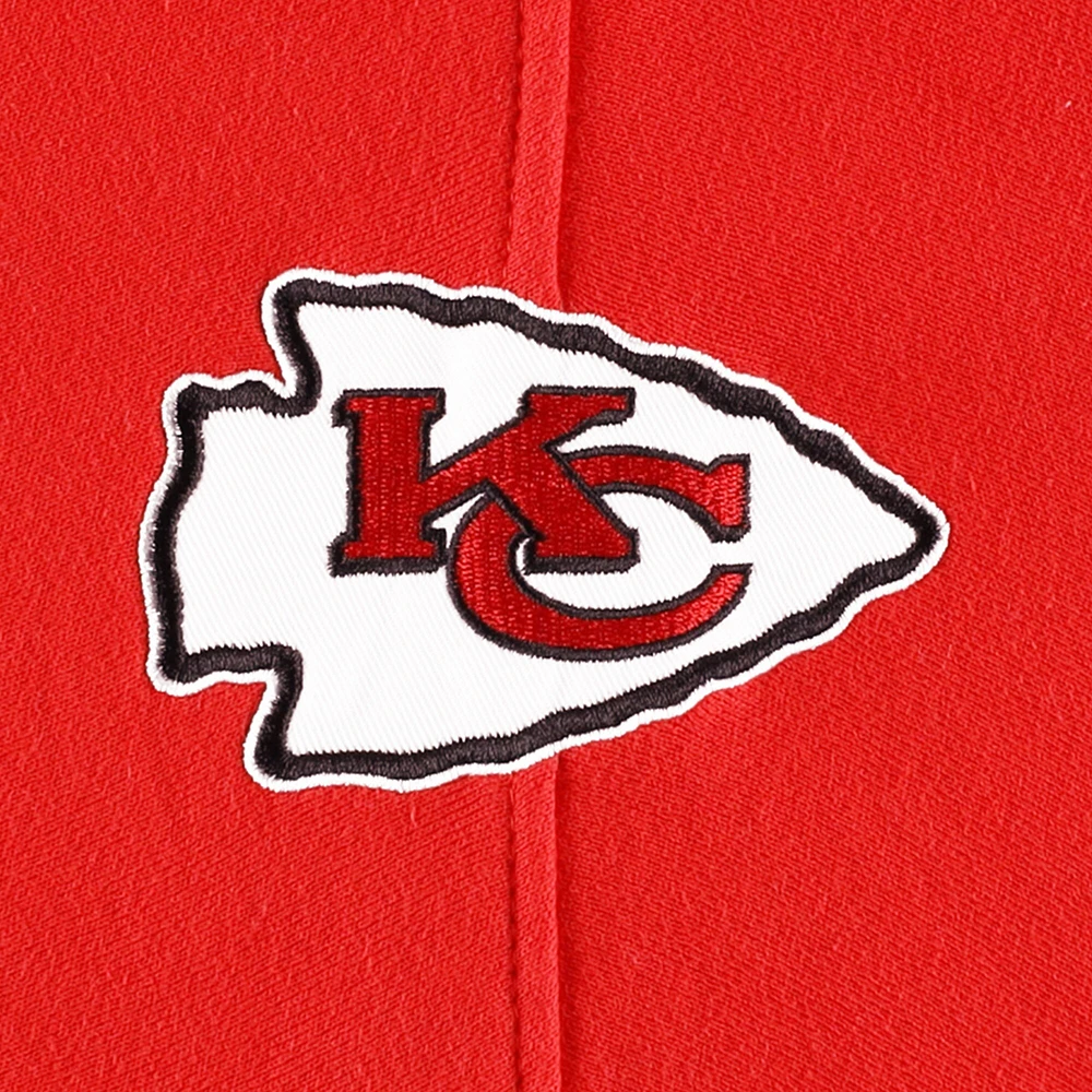 Chandail à capuchon lacets gris chiné pour hommes '47 Kansas City Chiefs Gridiron