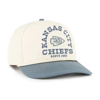 Men's '47 Natural Kansas City Chiefs Ranchero Hitch Adjustable Hat