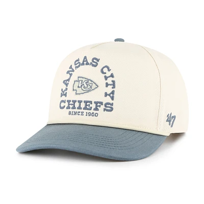 Men's '47 Natural Kansas City Chiefs Ranchero Hitch Adjustable Hat