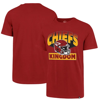 Men's '47 Red Kansas City Chiefs Kingdom Super Rival T-Shirt