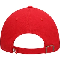 Men's '47 Red Kansas City Chiefs Clean Up Script Adjustable Hat