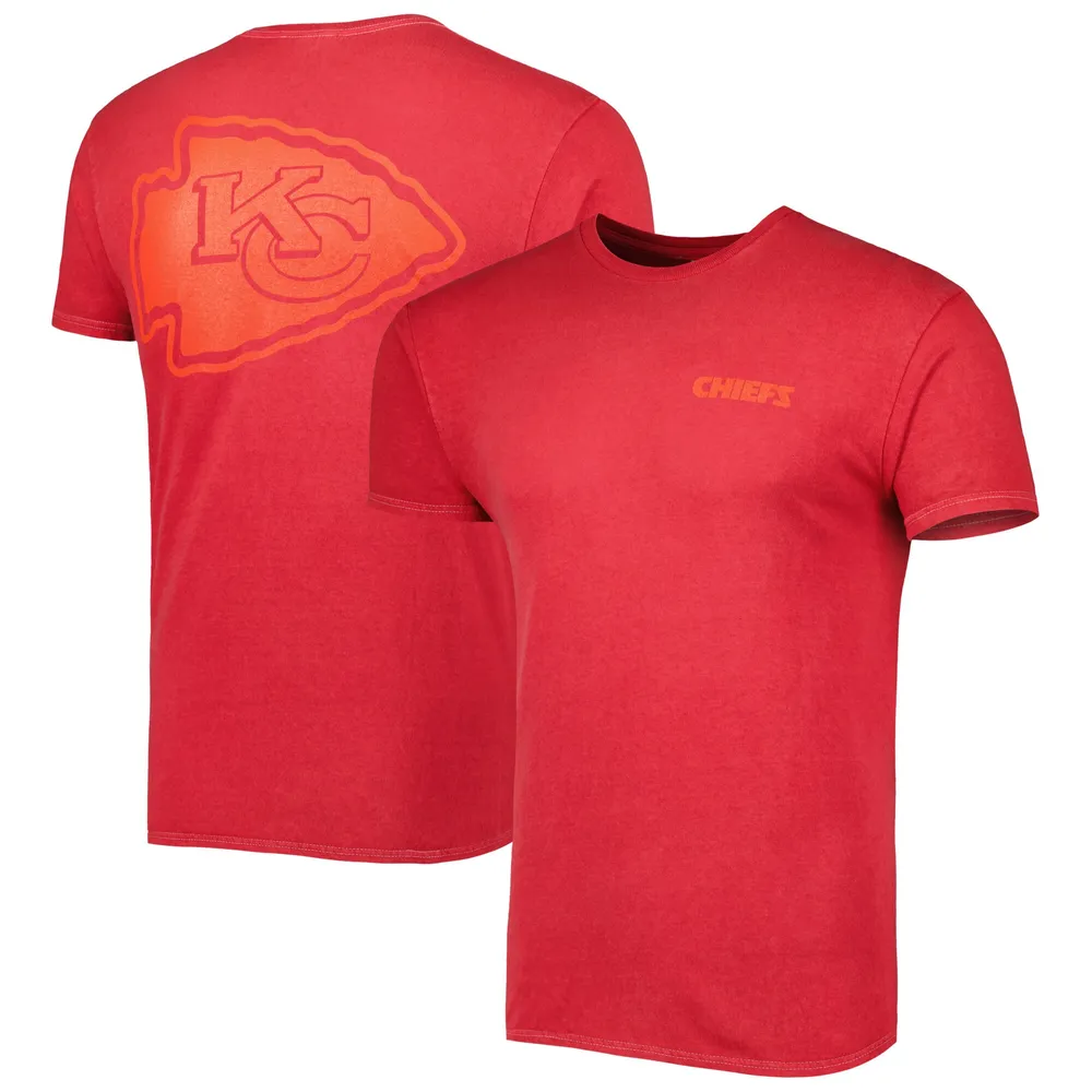 T-shirt '47 Red Kansas City Chiefs Fast Track Tonal Highlight pour homme