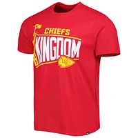 T-shirt '47 Red Kansas City Chiefs Logo Regional Super Rival pour homme