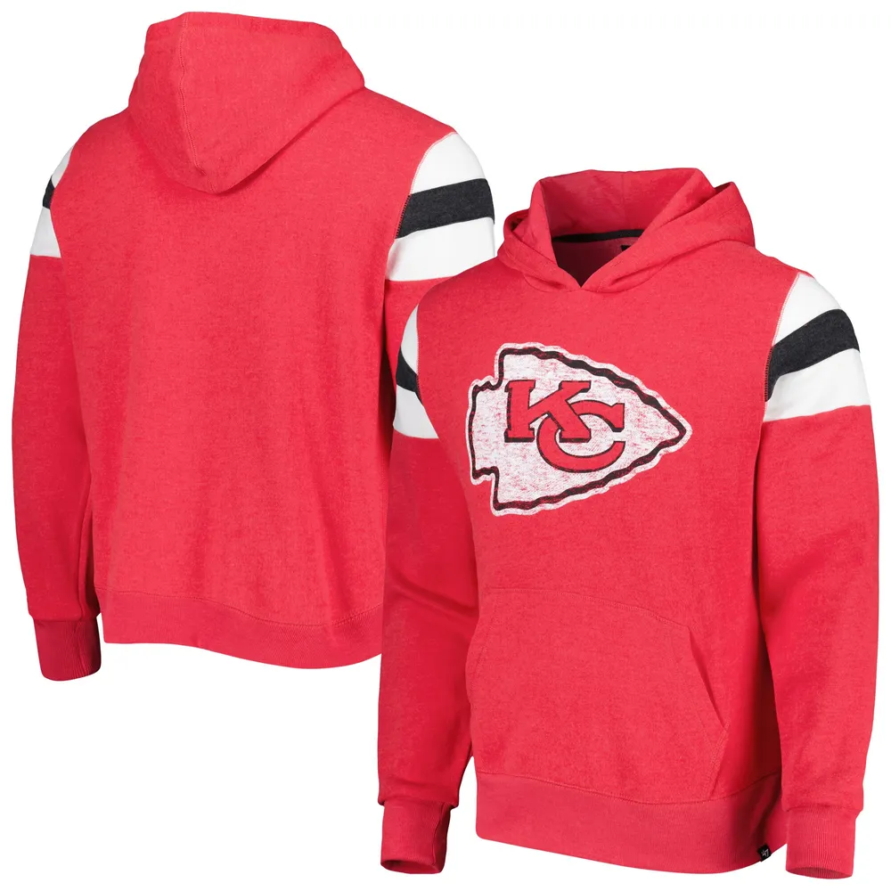 Youth Red Kansas City Chiefs Fan Gear Prime Pullover Hoodie