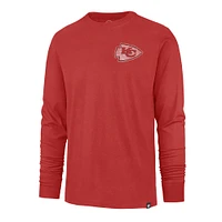 Men's '47 Red Kansas City Chiefs Regional Backer Franklin Long Sleeve T-Shirt