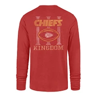 Men's '47 Red Kansas City Chiefs Regional Backer Franklin Long Sleeve T-Shirt