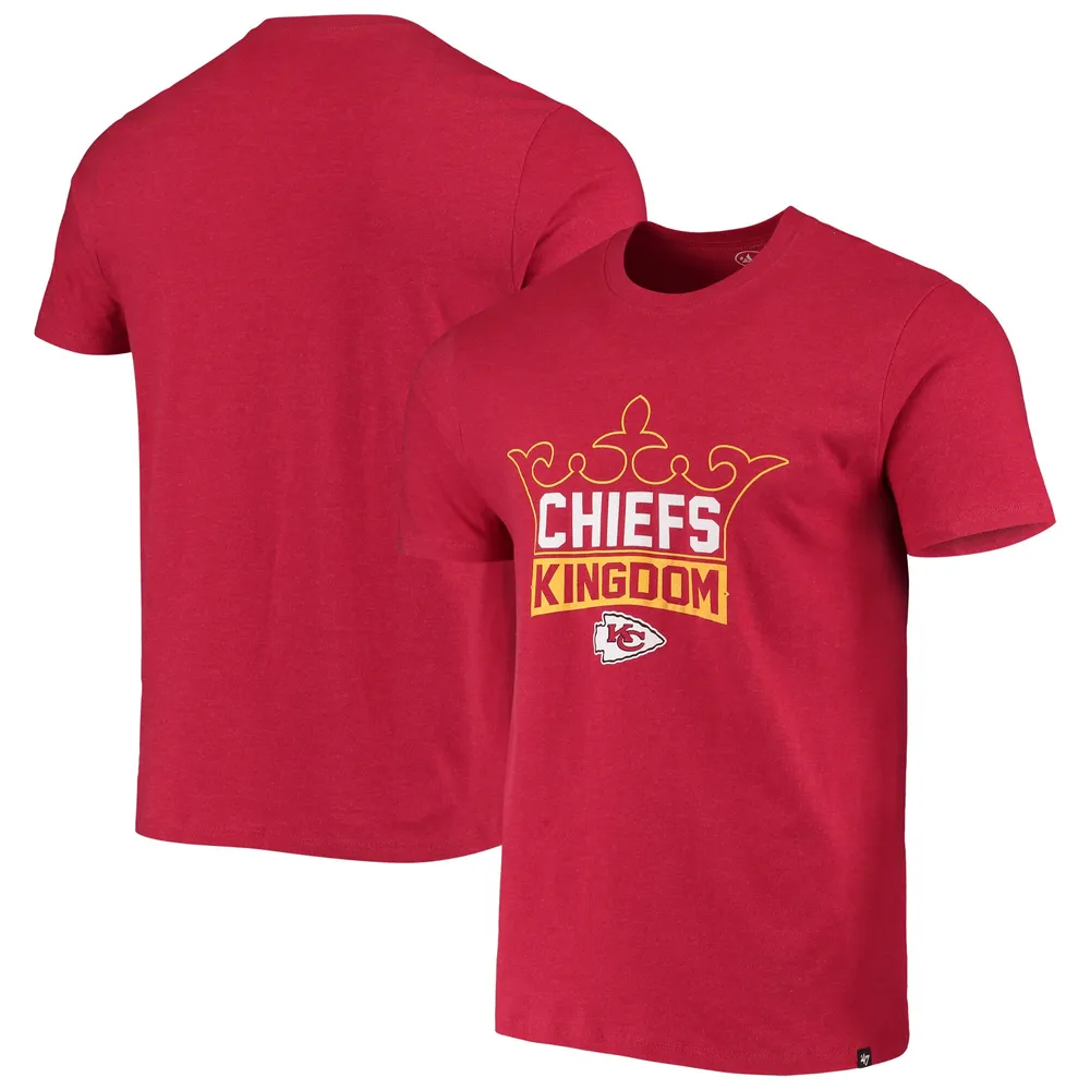 Women's '47 Red Kansas City Chiefs Team Regional Ultra Rival V-Neck T-Shirt Size: Small