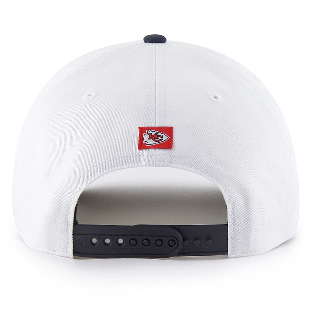 Casquette ajustable patriotique blanche « 47 » des Chiefs de Kansas City pour homme